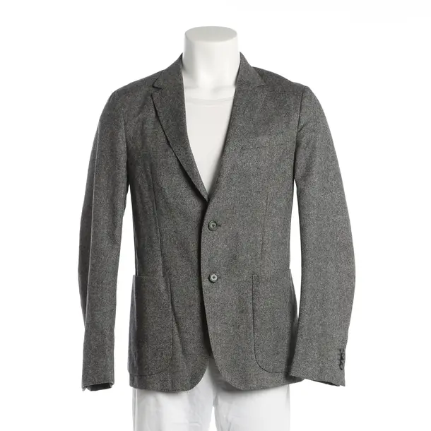 Blazer, in Gray, Wool, Zegna
