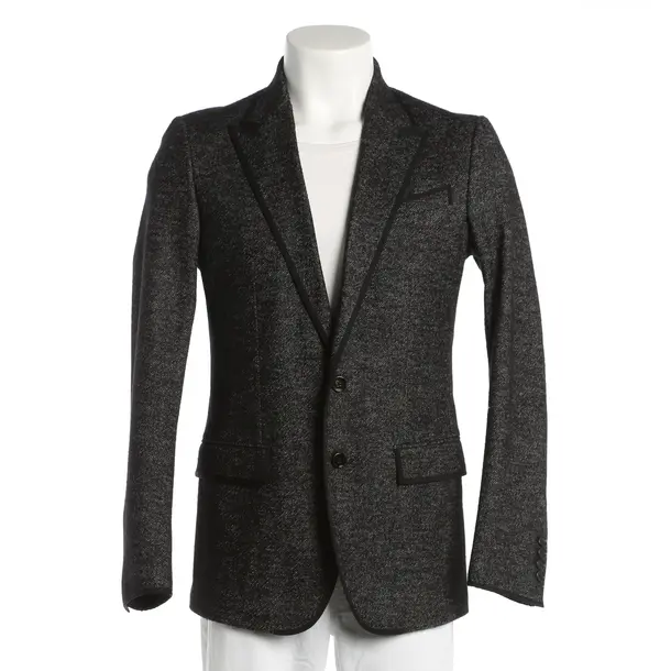 Blazer, in Dark Gray, Cotton, Dolce & Gabbana