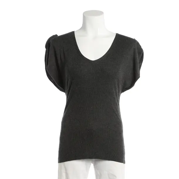 Shirt, in Dark Gray, Viscose, Strenesse
