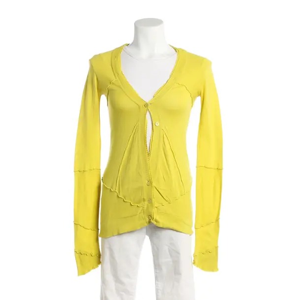 Cardigan, in Yellow, Cotton, Patrizia Pepe