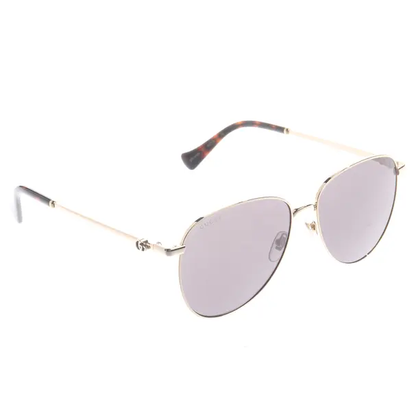 Sonnenbrille, in Gold, Kunststoff / Metall, Gucci