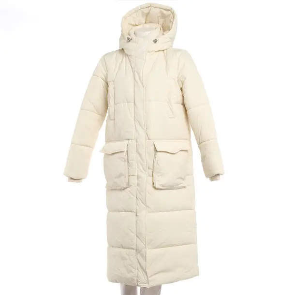 Wintermantel, in Cream, Polyimid, Calvin Klein