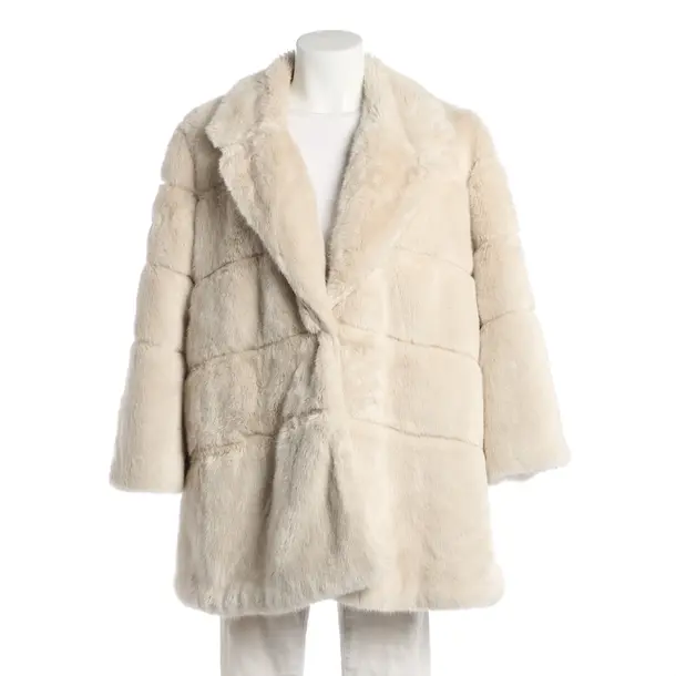 Winterjacke, in Cream, Modacryl, Twin Set