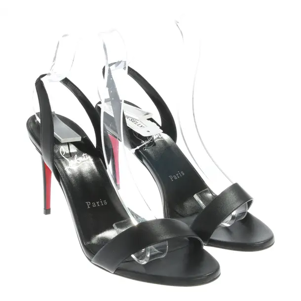 Sandali, in Nero, Christian Louboutin