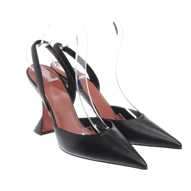 Slingbacks, in Black, Amina Muaddi