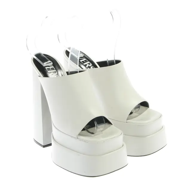 Sandaletten, in Weiß, Versace