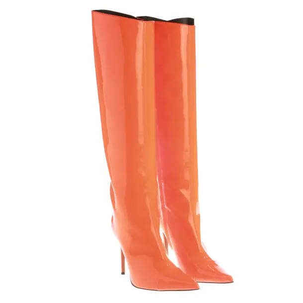 Boots, in Neon Orange, Alexandre Vauthier