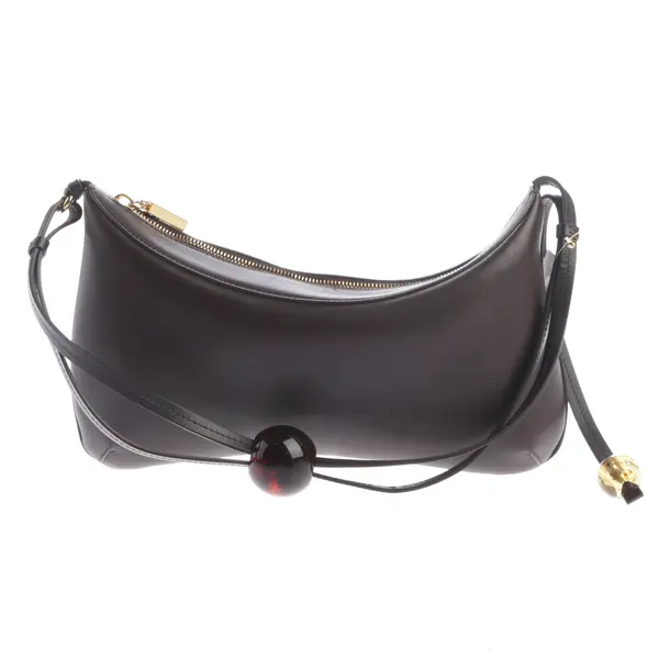 Shoulder Bag, in Dark Brown, Leather, Jacquemus