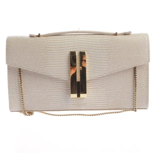 Handtasche, in Beige, Leder, DeMellier