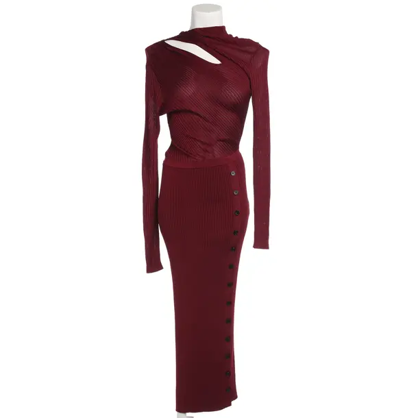 Cocktailkleid, in Bordeaux, Viskose, self-portrait