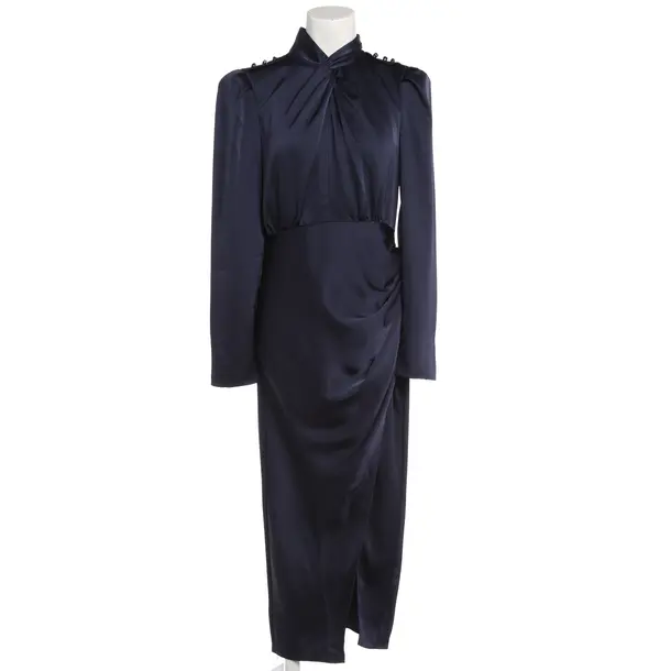Cocktail Dress, in Navy, Polyester, self-portrait