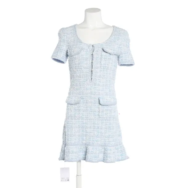 Cocktailkleid, in Hellblau, Polyester, self-portrait