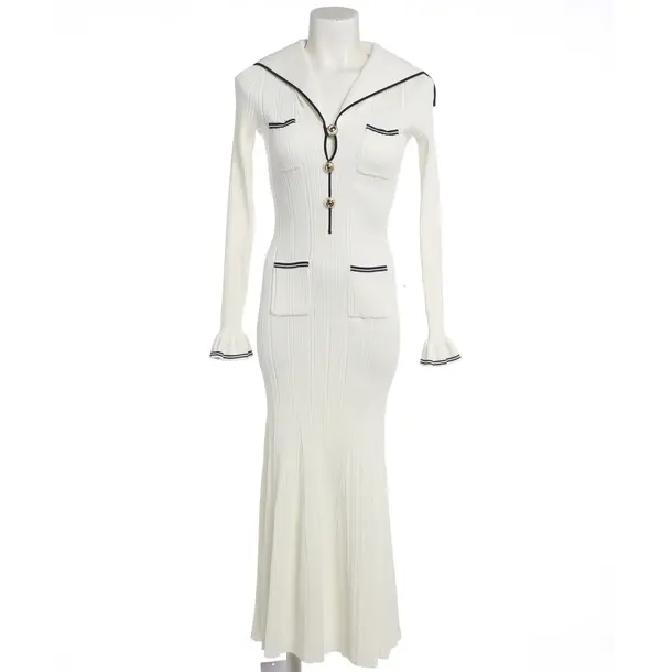 Cocktailkleid, in Cream, Viskose, self-portrait