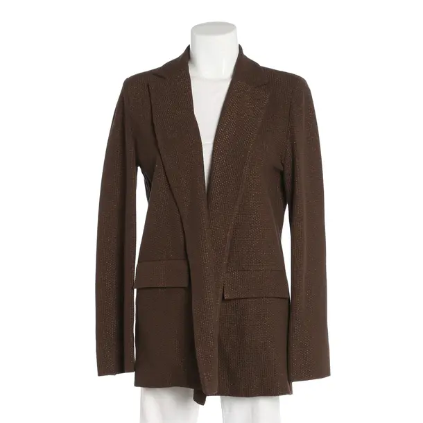 Blazer, in Braun, Baumwolle, Max Mara