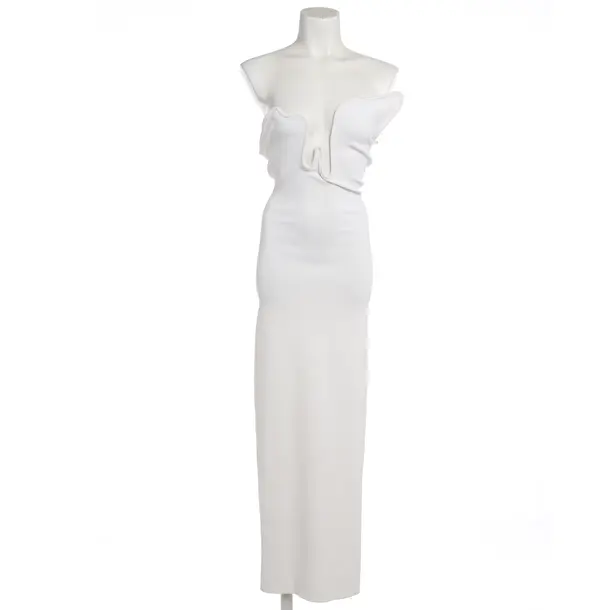 Cocktail Dress, in Cream, Viscose, Christopher Esber