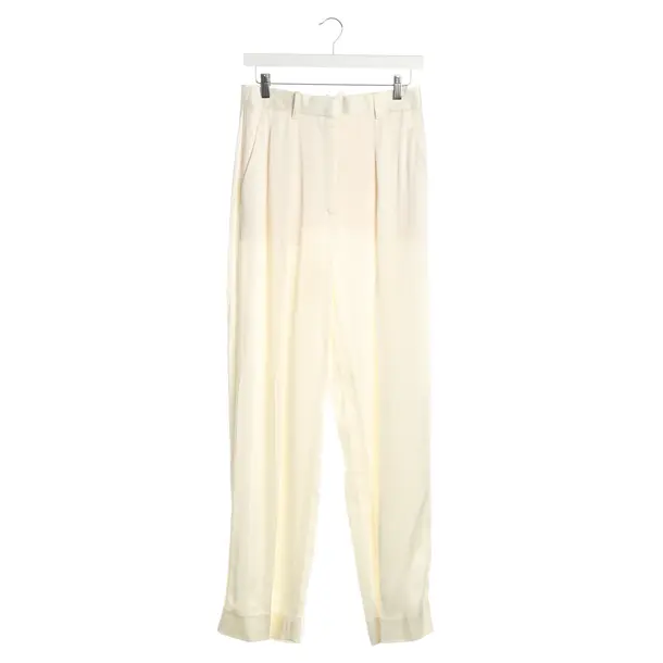 Pants, in Cream, Acetate, Victoria Beckham
