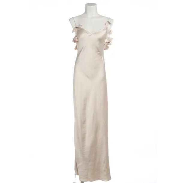 Cocktail Dress, in Cream, Polyester, self-portrait
