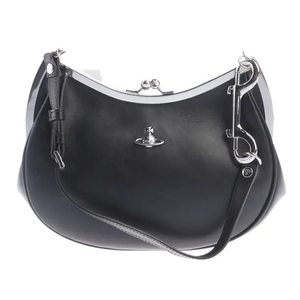 Handtasche, in Schwarz, Leder, Vivienne Westwood