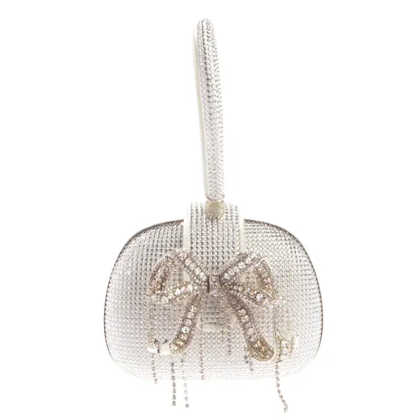 Handbag, in Gold, Polyamide, self-portrait