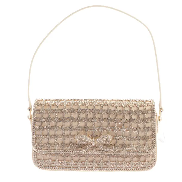 Evening Bag, in Gold, Polyester, self-portrait