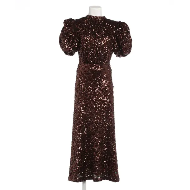 Cocktail Dress, in Dark Brown, Polyester, Rotate Birger Christensen