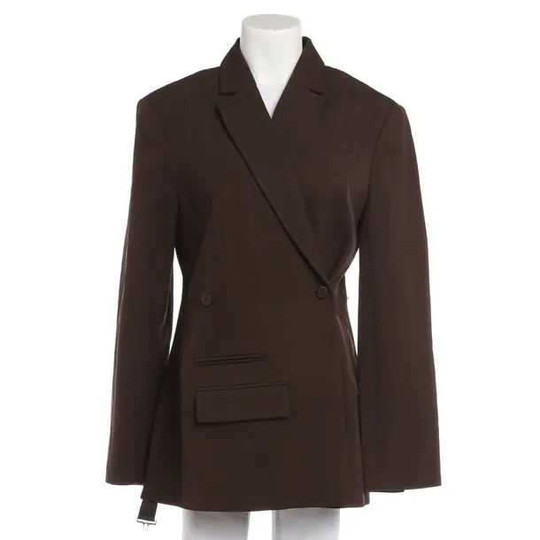 Blazer, in Dark Brown, Viscose, Jacquemus