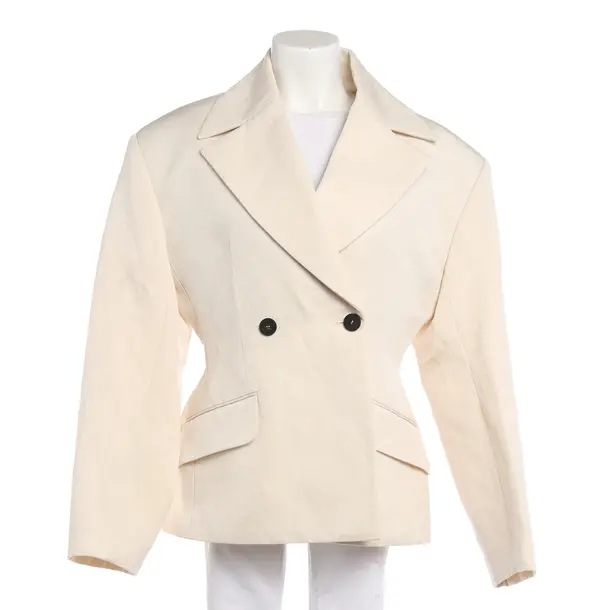 Blazer, in Cream, Viscose, Jacquemus