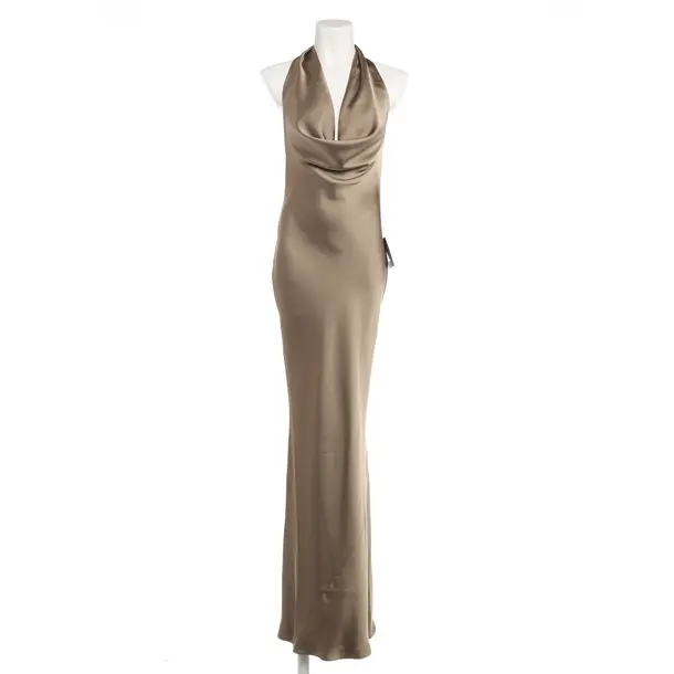 Cocktail Dress, in Light Brown, Polyester, Norma Kamali