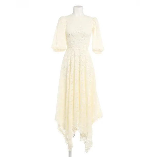 Cocktail Dress, in Cream, Viscose, Costarellos