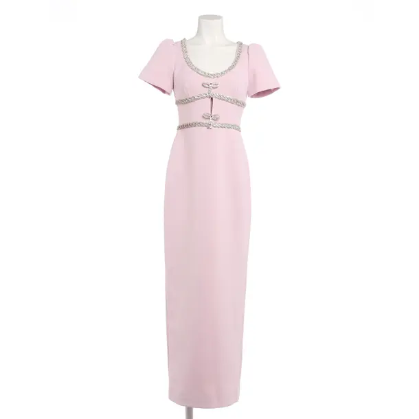 Cocktail Dress, in Lavender, Polyester, self-portrait