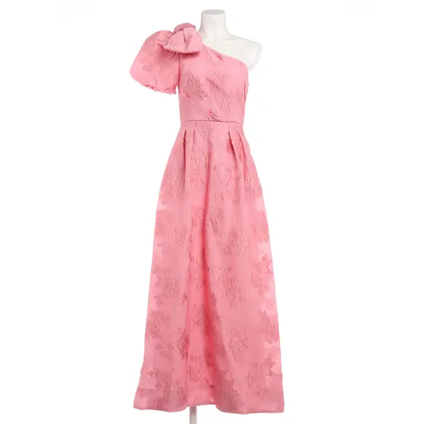 Cocktail Dress, in Pink, Polyester, Rebecca Vallance
