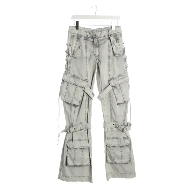 Straight Fit Jeans, in Light Gray, Cotton, Acne Studios
