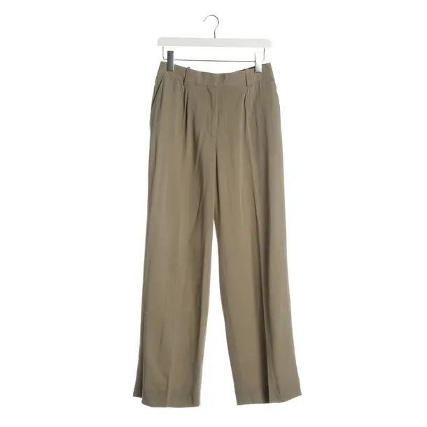 Hose, in Olivgrün, Viskose, Totême