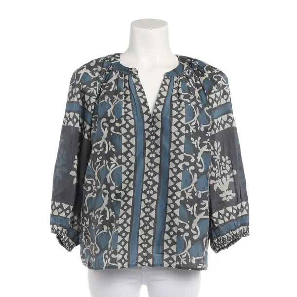 Blouse, in Multicolored, Cotton, Velvet by Graham and Spencer