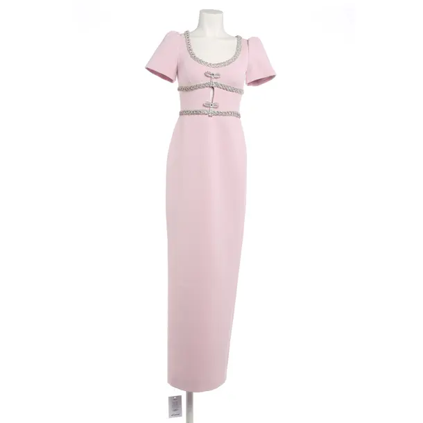 Cocktailkleid, in Hellrosa, Polyester, self-portrait