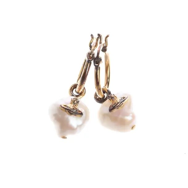 Earrings, in Gold, 925 Sterling Silver, Vivienne Westwood