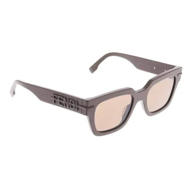 Sonnenbrille, in Braun, Kunststoff, Fendi