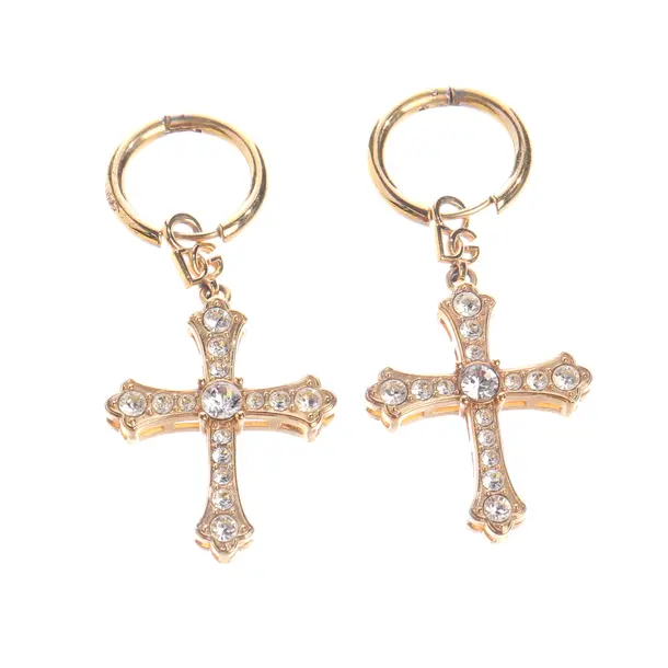 Orecchini, in Oro, Metallo (metallico, metallizzato), Dolce e Gabbana