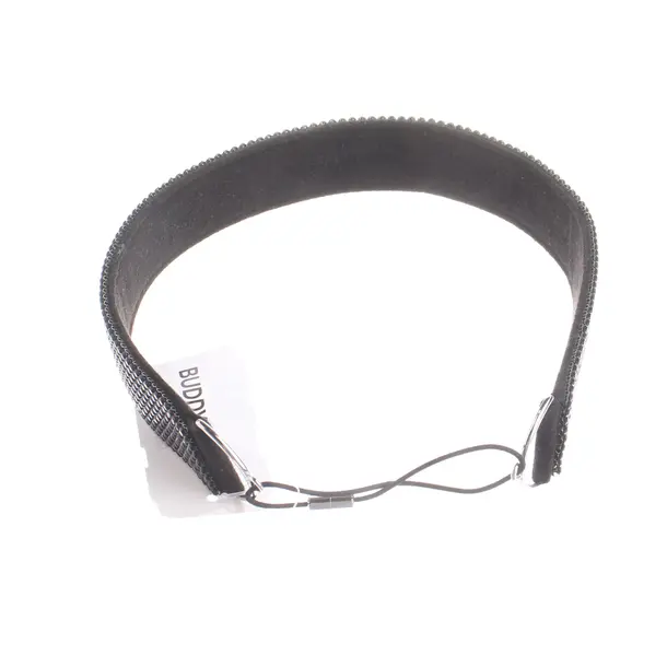 Cerchietto per capelli, in Nero, Poliammide, Swarovski