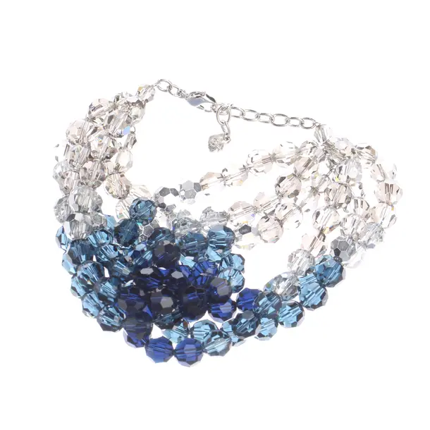 Armband, in Silber, Sonstige Fasern, Swarovski