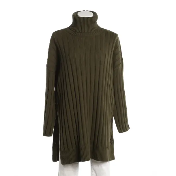 Jumper, in Dark Green, Cotton, Marc O'Polo