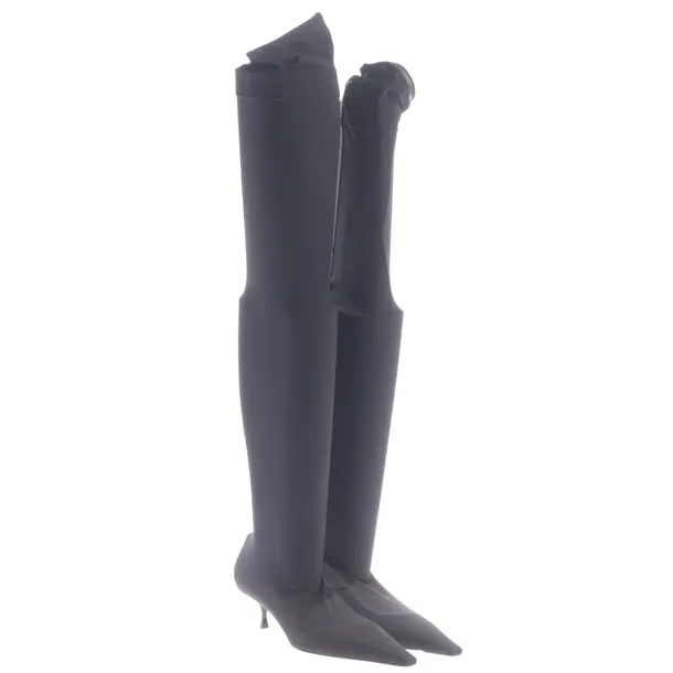 Overkneestiefel, in Schwarz, Victoria Beckham