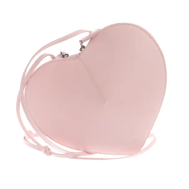 Evening Bag, in Light Pink, Leather, Alaia