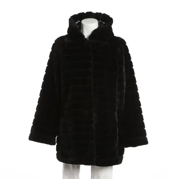 Mid-Season Jacket, in Black, Polyester, Rich & Royal