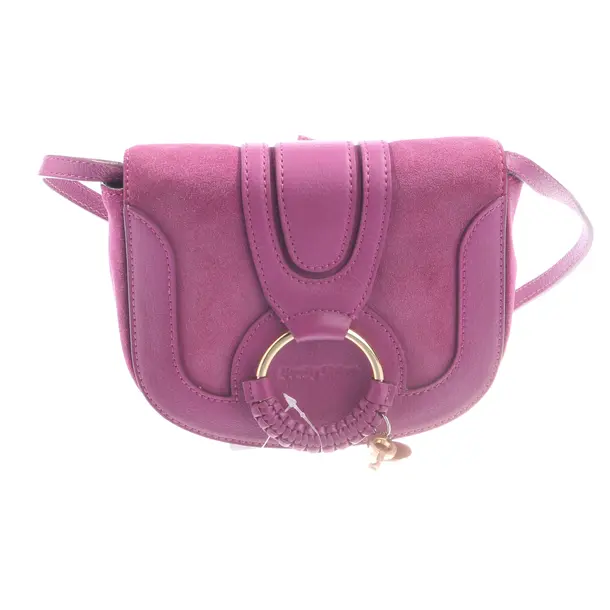 Schultertasche, in Lila, Leder, See by Chloé