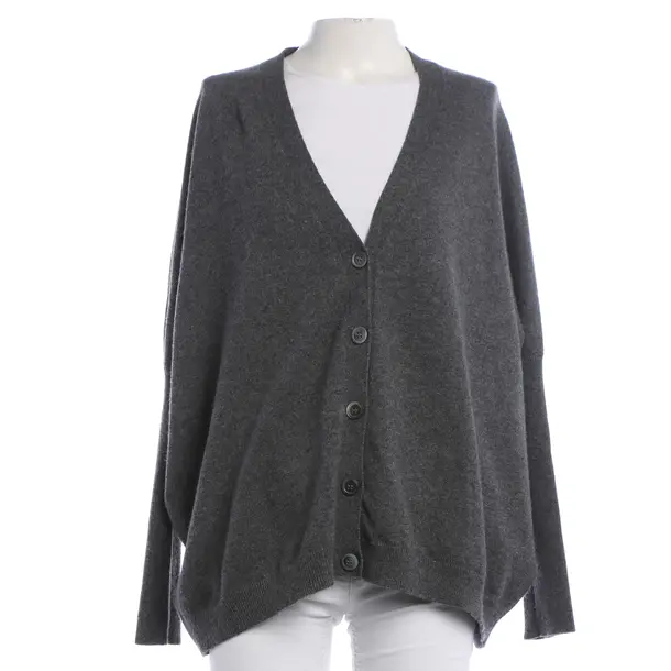 Cardigan, in Grigio, Cachemire, Alludere