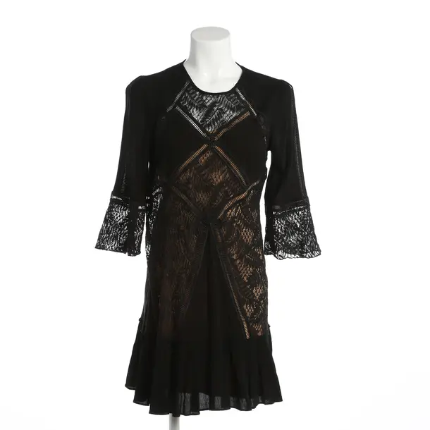 Dress, in Black, Viscose, Hale Bob
