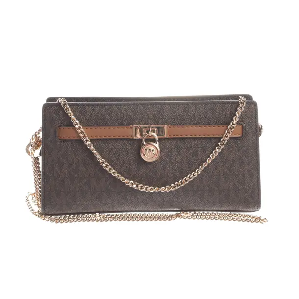 Evening Bag, in Brown, Polyvinyl, Michael Kors