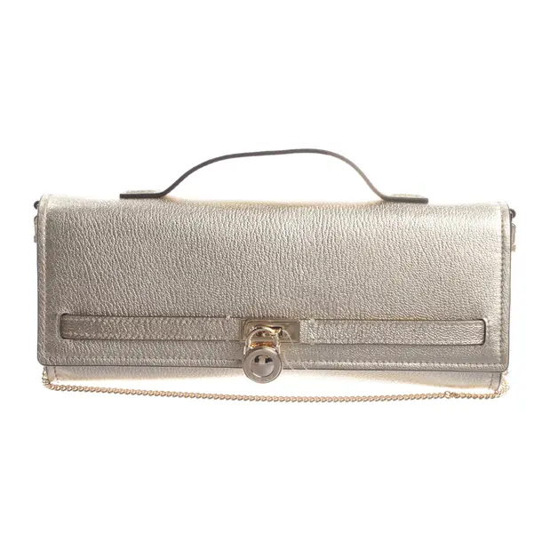 Handbag, in Gold, Leather, Michael Kors