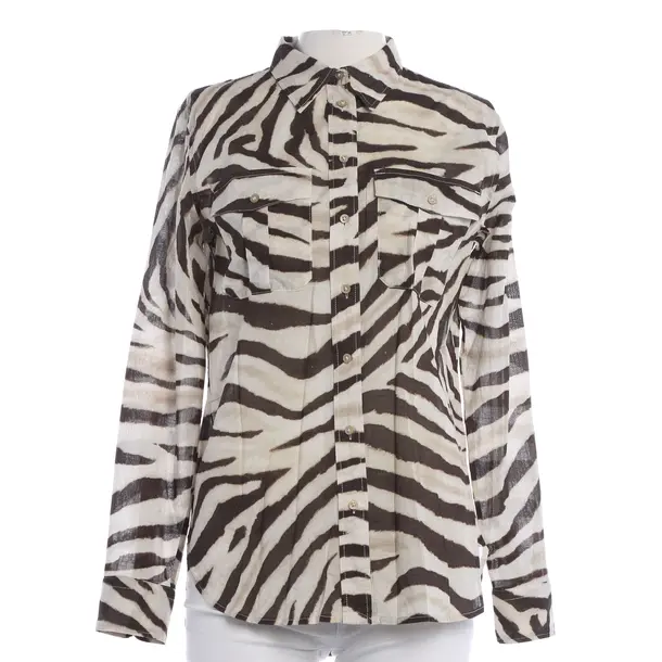 Bluse, in Dunkelbraun, Baumwolle, Lauren Ralph Lauren